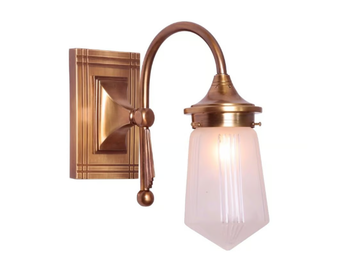 TYROL I - Brass wall lamp by Patinas Lighting - view 2